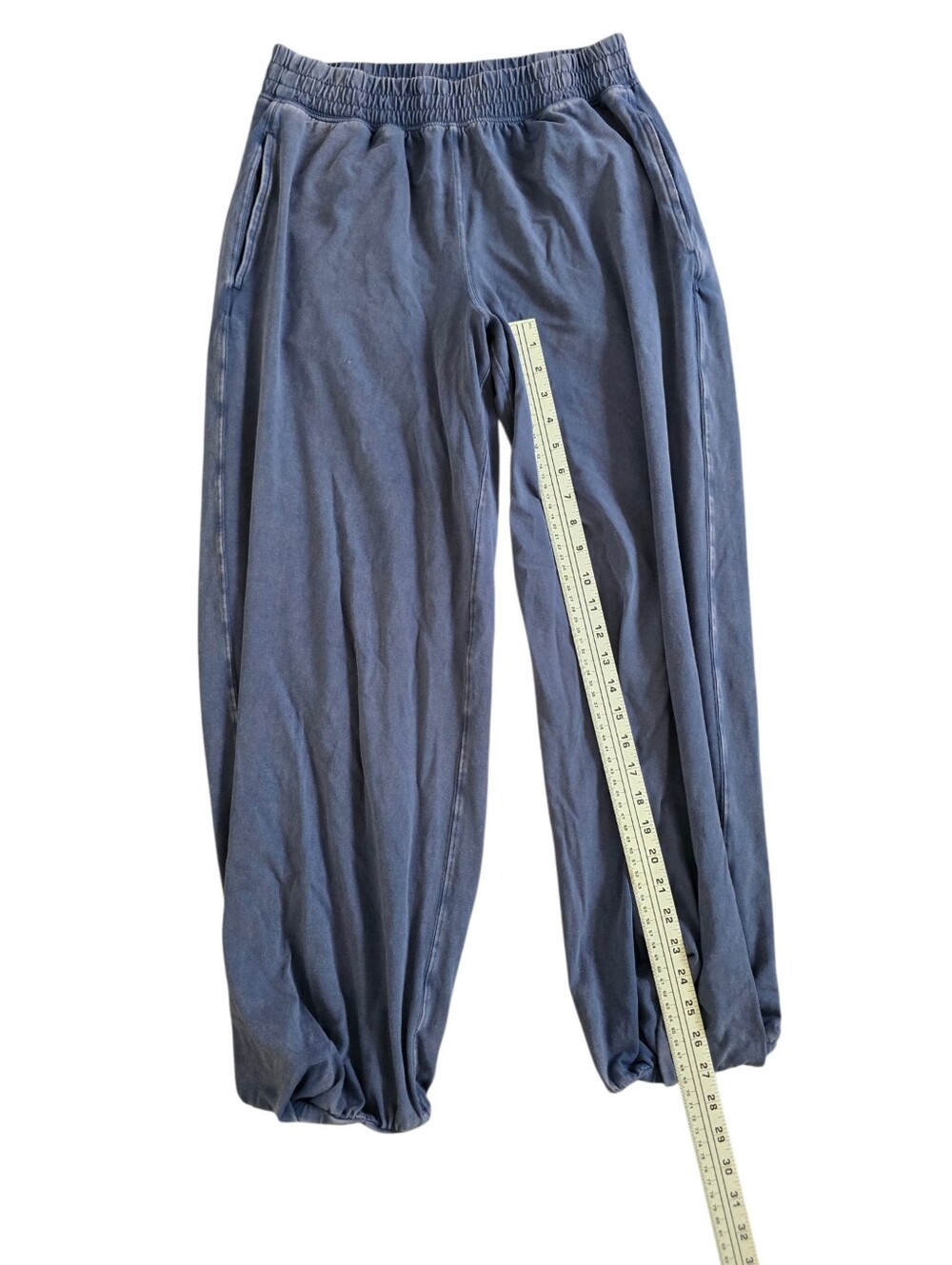 Free People Movement Relaxed Jogger Pants - Blue Size M - Picture 7 of 7